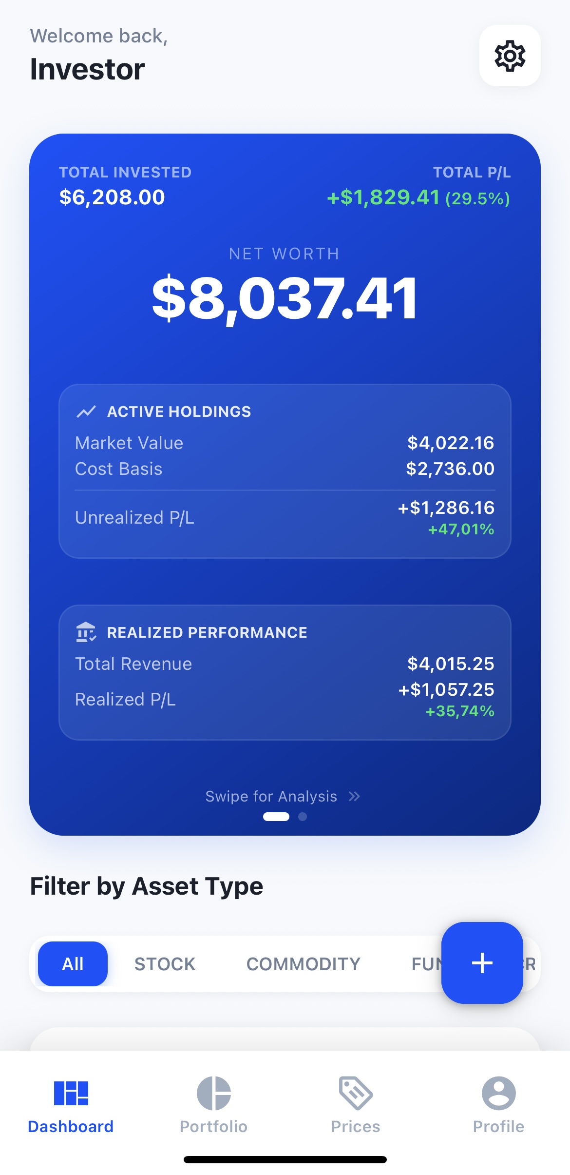 Portfoyo Dashboard